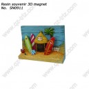 Resin souvenir 3D magnet