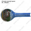 Ceramic souvenir spoon